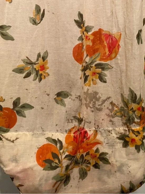 Doen orangerie floral print clarinet midi dress - Picture 6 of 6